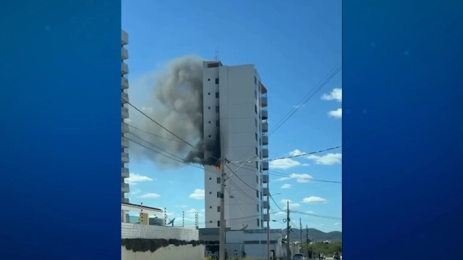 Incêndio atinge apartamento em Sousa