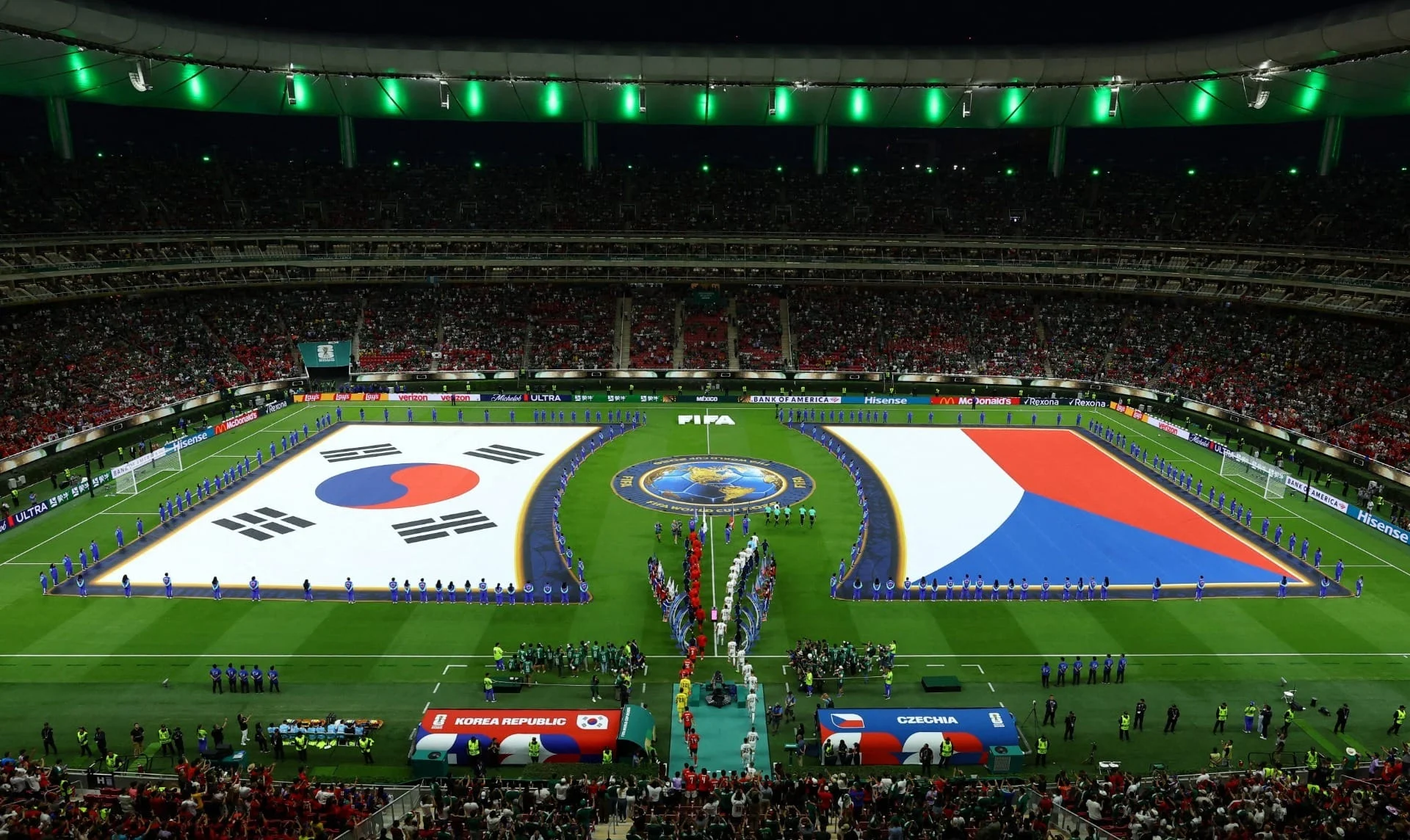 Coreia do Sul vence República Tcheca de virada