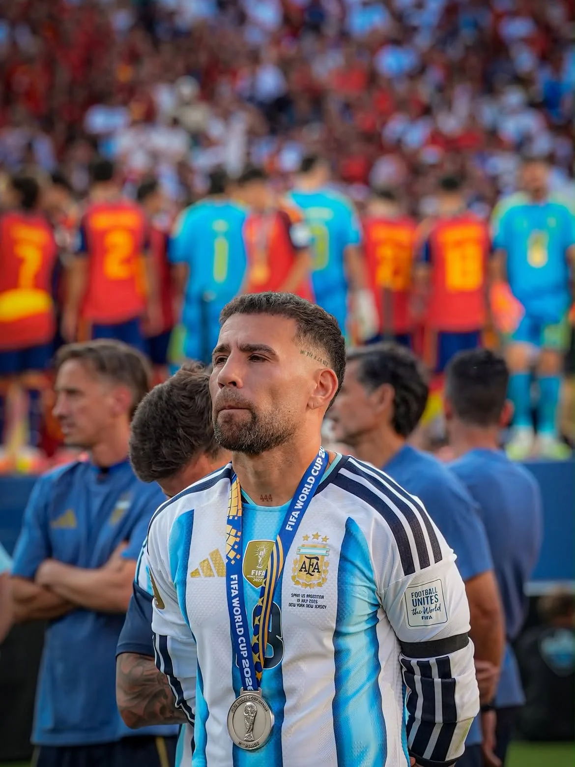 Otamendi anuncia aposentadoria da seleção da Argentina