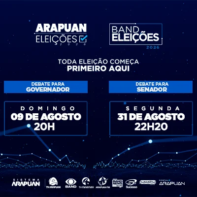 Sistema Arapuan define regras dos debates para Governo e Senado na Paraíba