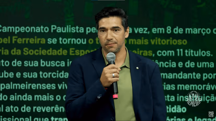 Abel recebe homenagem e fala sobre futuro