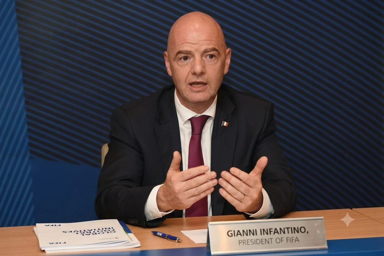ONG acusa Infantino de ferir neutralidade política no esporte