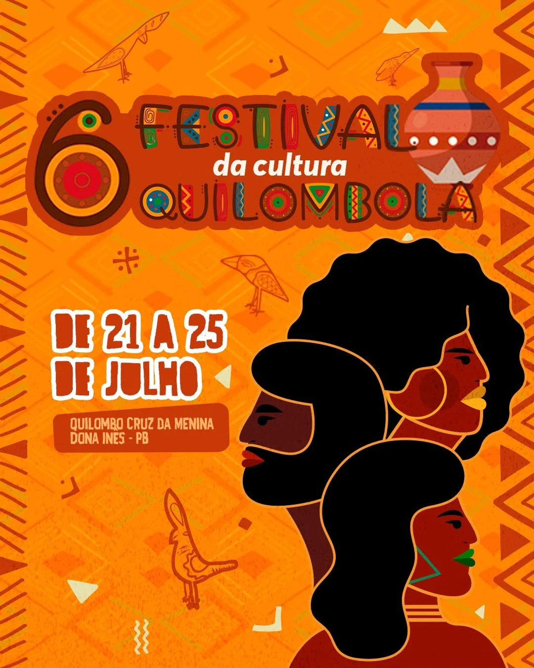 Dona Inês sedia 6º Festival da Cultura Quilombola
