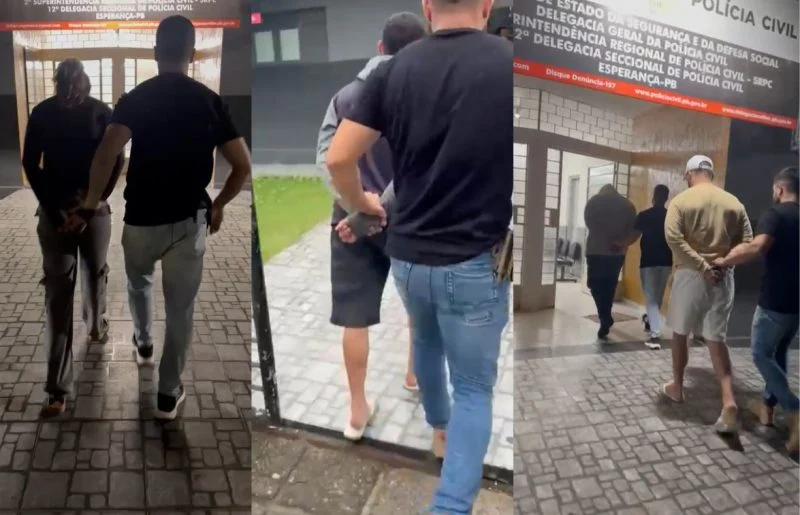 Polícia prende suspeitos de simular roubos de cargas na Paraíba
