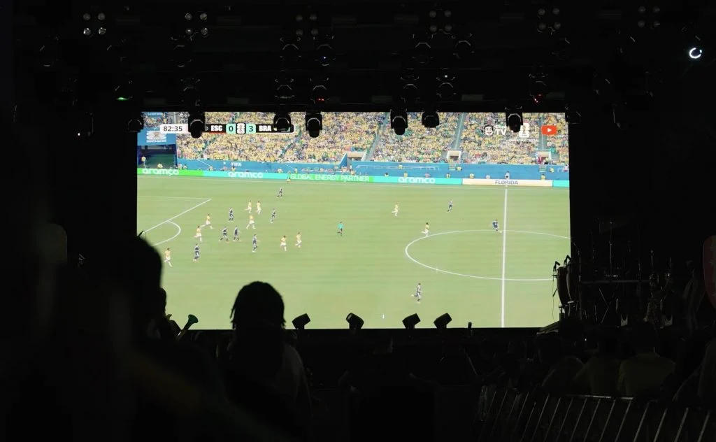 João Pessoa terá telão e shows para transmissão de jogo do Brasil