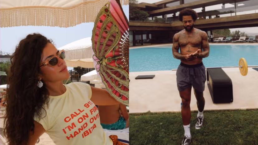 Maísa e Memphis curtem férias em Ibiza 
