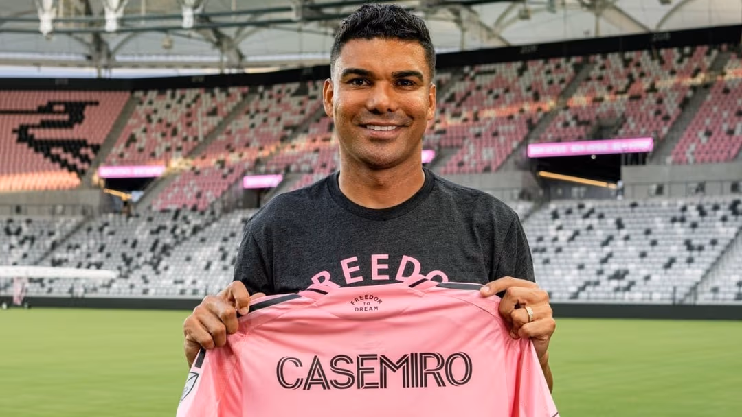 Inter Miami anuncia Casemiro para reforçar elenco ao lado de Messi