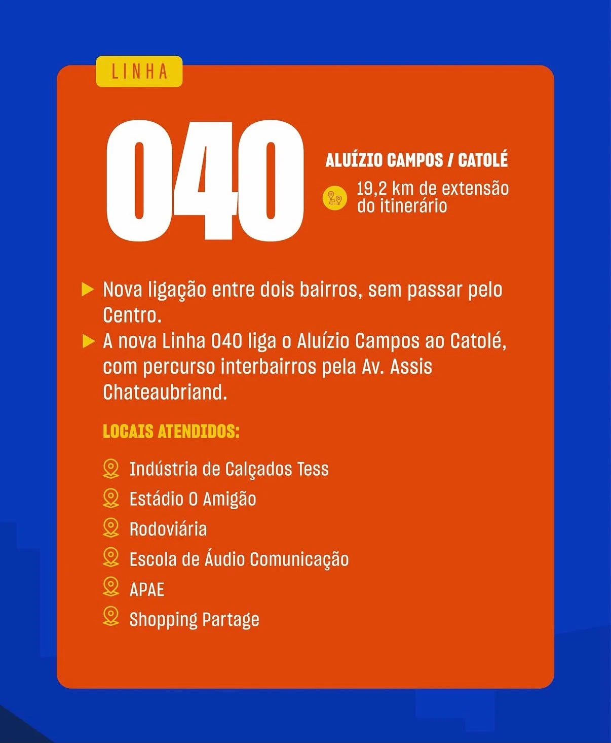Campina Grande ganha nova linha de ônibus no transporte público Campina Grande ganha nova linha de ônibus no transporte público
