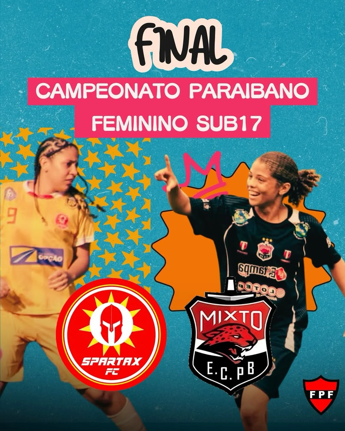 Mixto e Spartax disputam título do Paraibano Feminino Sub-17