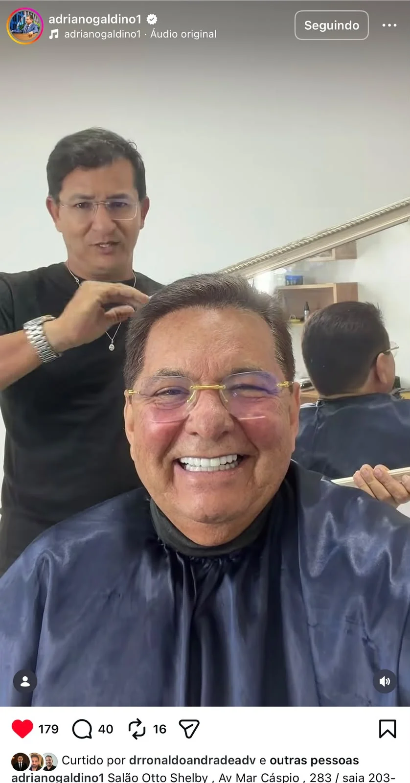 Tesoura afiada, olho na vice: Galdino apara o visual e aumenta rumores sobre vaga de vice de Lucas Ribeiro