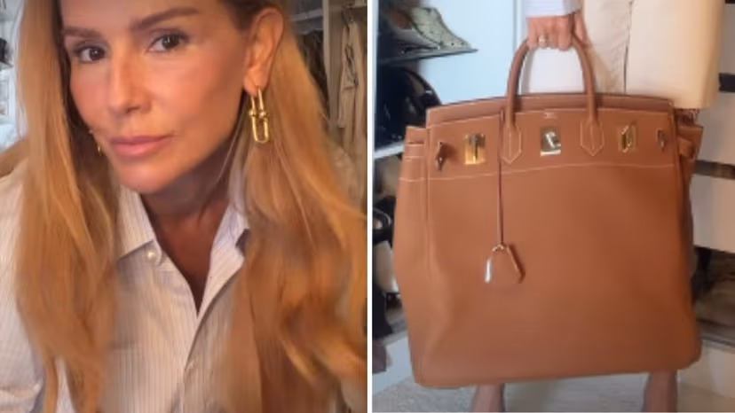 Deborah Secco usa bolsa de luxo avaliada em R$ 188 mil