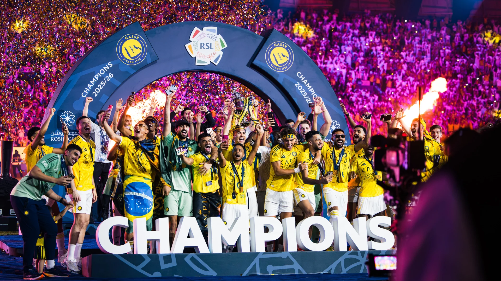 Band transmite Liga Saudita 2026/27 com cobertura multiplataforma