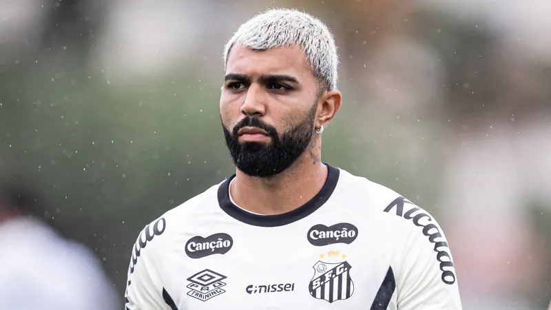 Gabigol manda recado após empate entre Santos e Remo