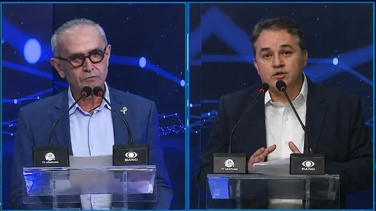 No 2º bloco, Efraim e Cícero discutem sobre inovação e tecnologia