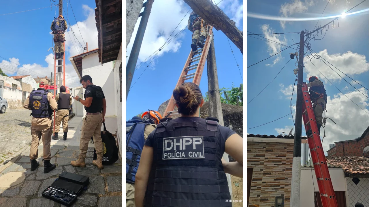 Operação desmonta rede clandestina de vigilância em Campina Grande