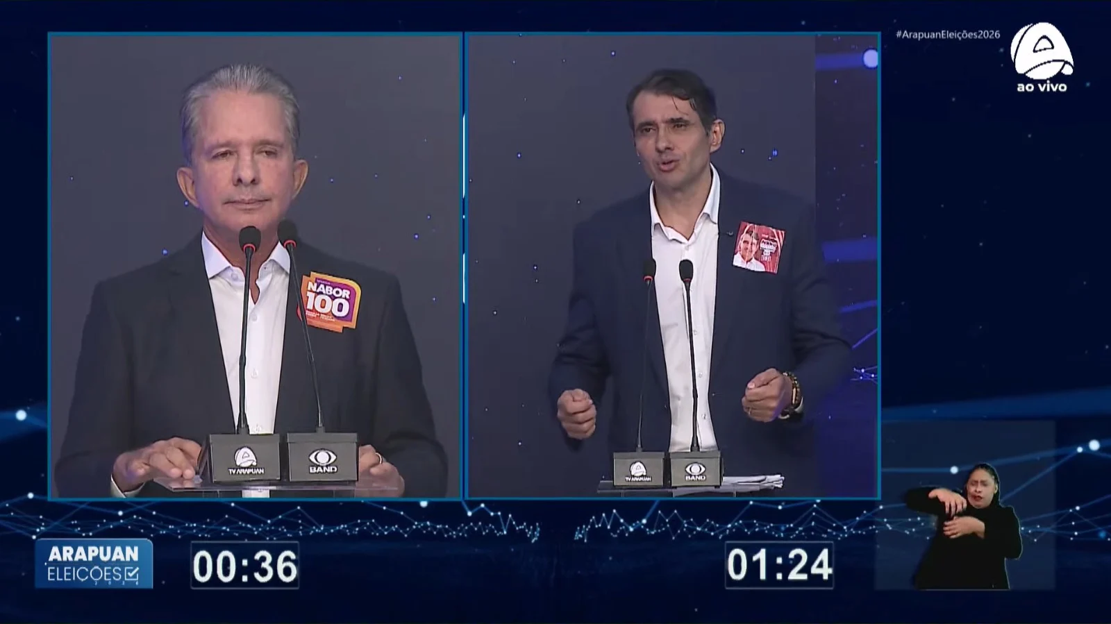 Nabor e André Gadelha batem de frente sobre obras e desenvolvimento da Paraíba