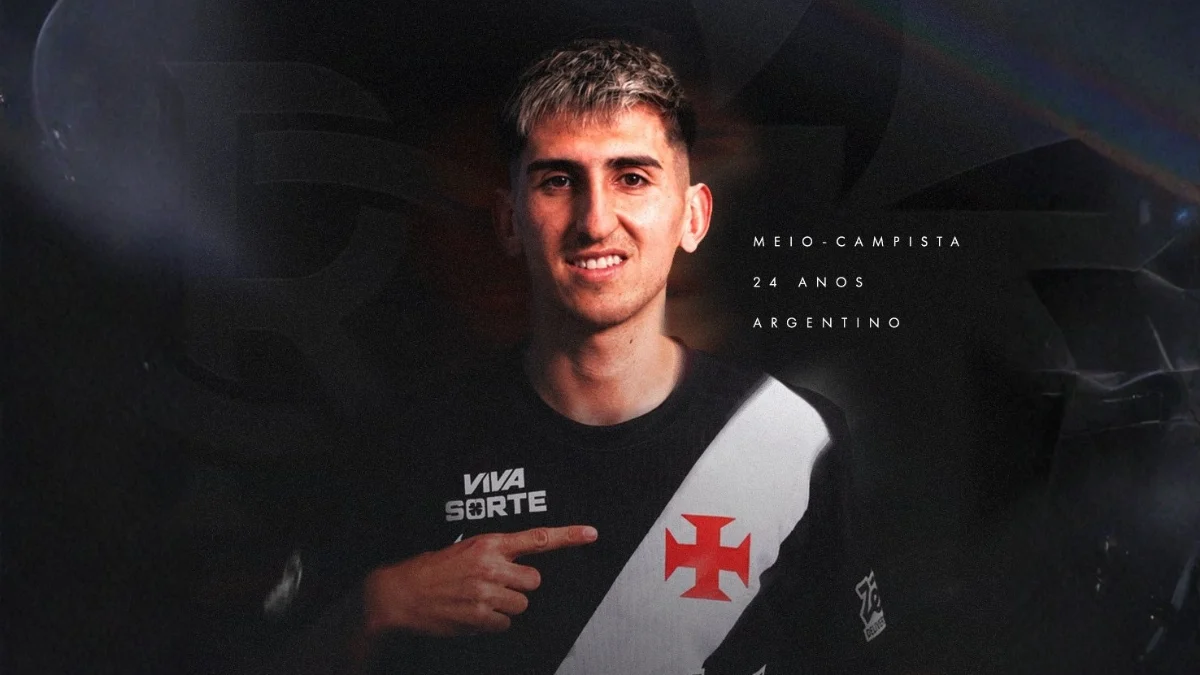 Vasco confirma contratação do meia argentino Lescano