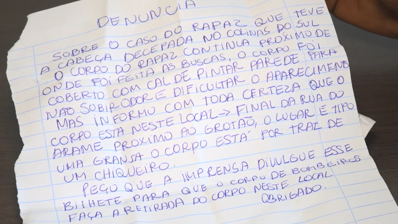 Exclusivo: TV Arapuan revela local e polícia encontra corpo na Capital