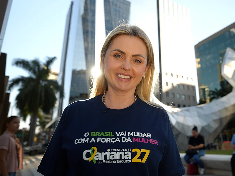 Candidata à Presidência, Clariana Barão cumpre agenda na Paraíba