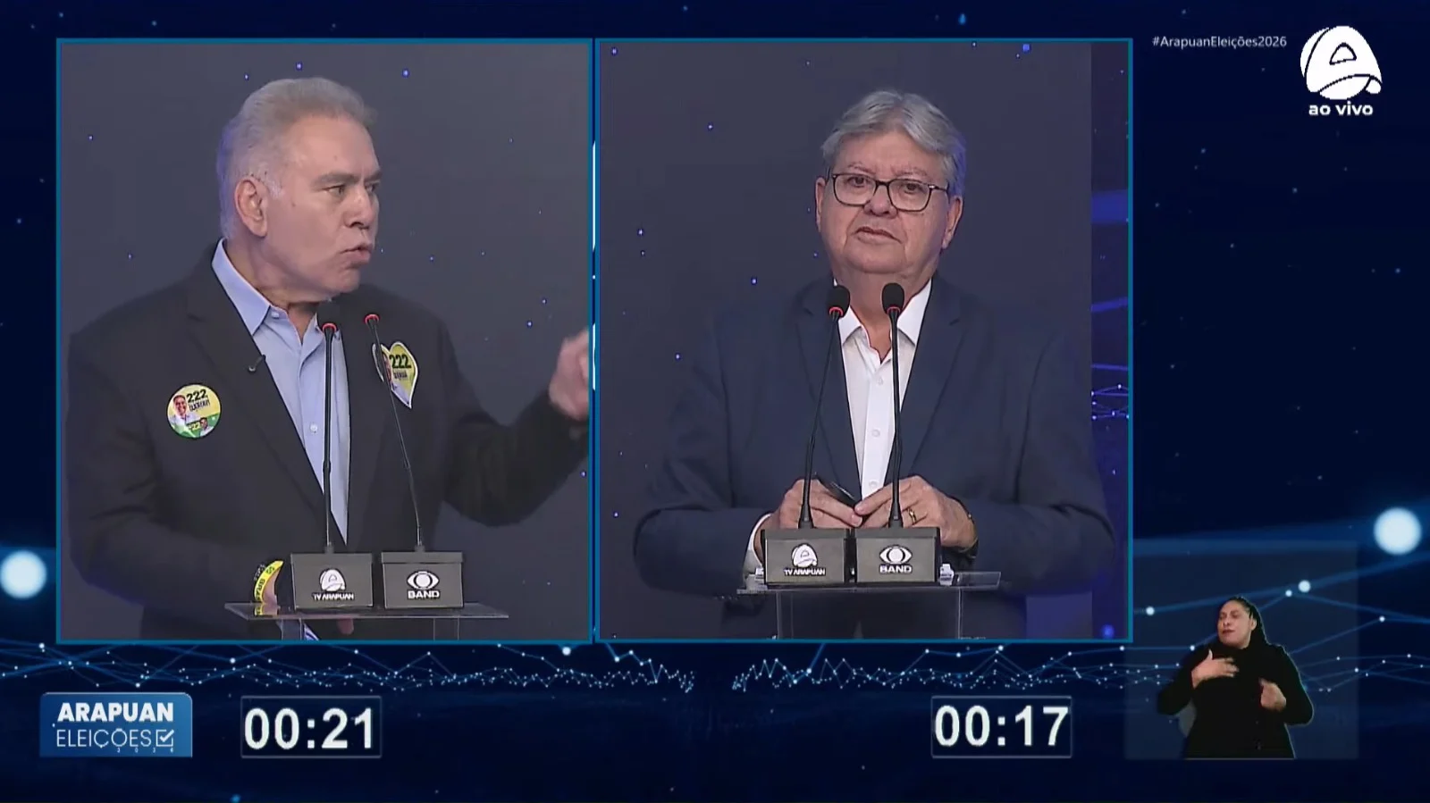 João e Queiroga trocam acusações sobre saúde e atuação política