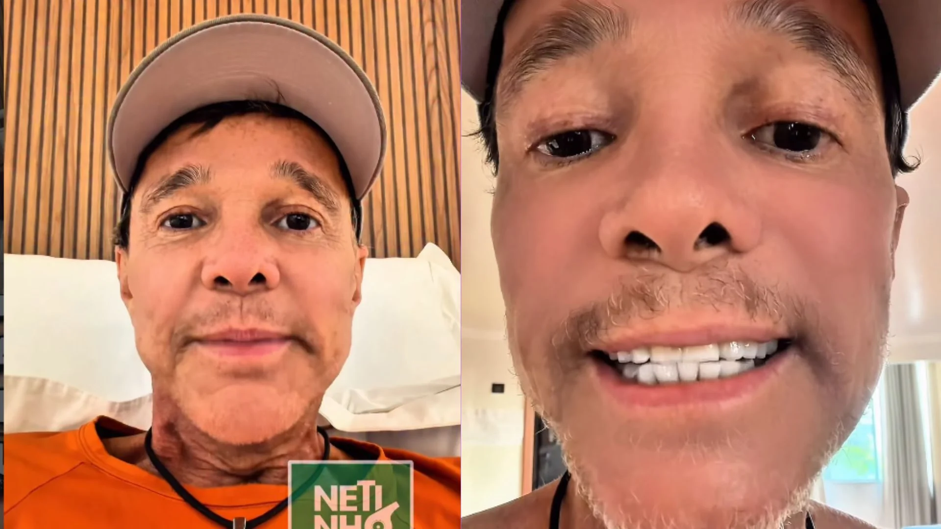 Cantor Netinho se afasta das redes sociais após retorno do câncer