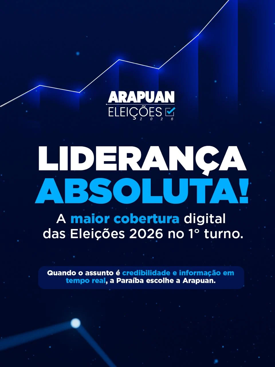 Sistema Arapuan soma mais de 4,6 milhões de impactos na cobertura das Eleições 2026