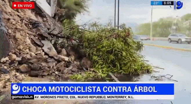 Repórter e cinegrafista são atropelados durante transmissão ao vivo