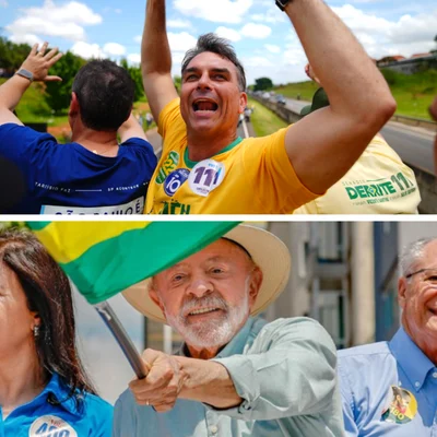 Flávio tem 53% contra 47% de Lula no 2º turno, diz pesquisa