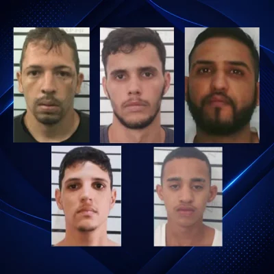 Cinco detentos seguem foragidos após fuga de cadeia em Taperoá
